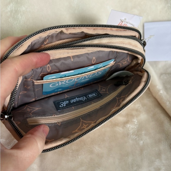 NWT Lug Coupe SE Convertible Crossbody Bag (belt bag, Metallic Rose Gold) - Picture 4 of 6